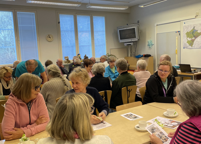 Tupa oli täynnä Kulttuuria Kylille tapahtumassa 8. toukokuuta 2024!